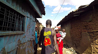 Born and raised in the ghetto: Kibera